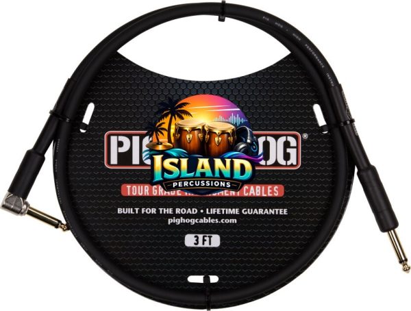 Pig Hog Right Angle Instrument Cable