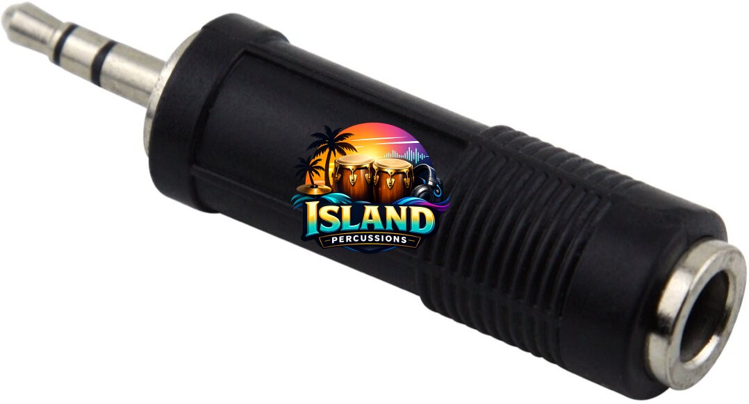 Pig Hog TRS 1/4" Female to 3.5mm Male Stereo Adapter