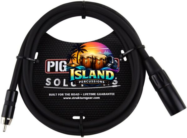 Pig Hog XLR (Male) to RCA Cable