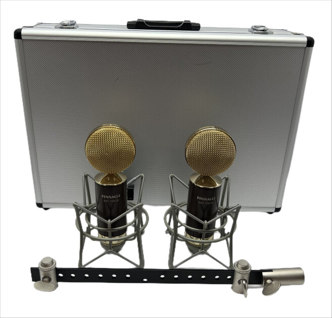 Pinnacle Microphones Fat Top II Active/Passive Ribbon Microphone Pair