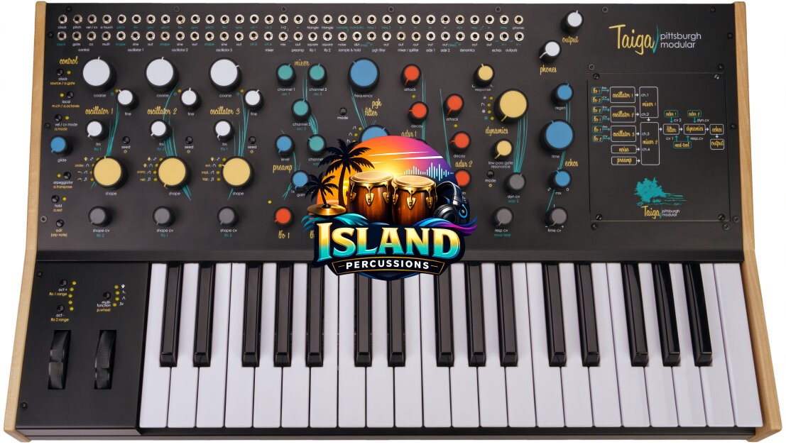 Pittsburgh Modular Taiga Keyboard Analog Synthesizer