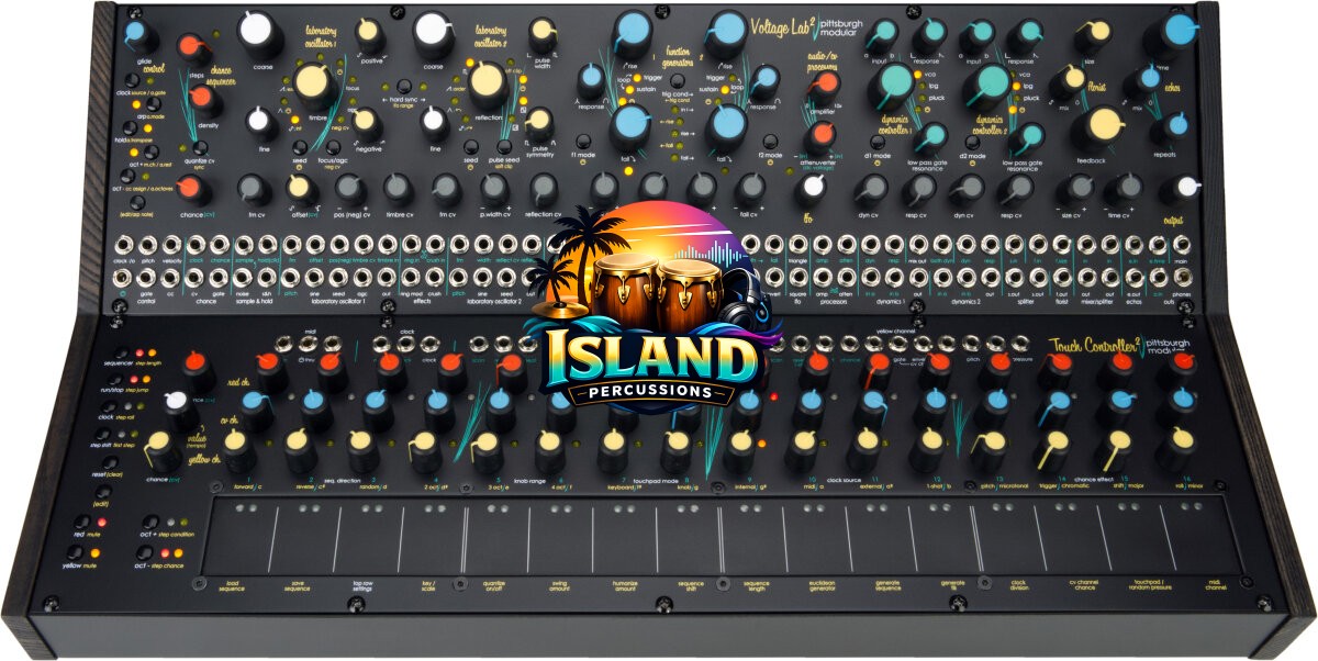 Pittsburgh Modular Voltage Lab 2 Semi-Modular Synthesizer