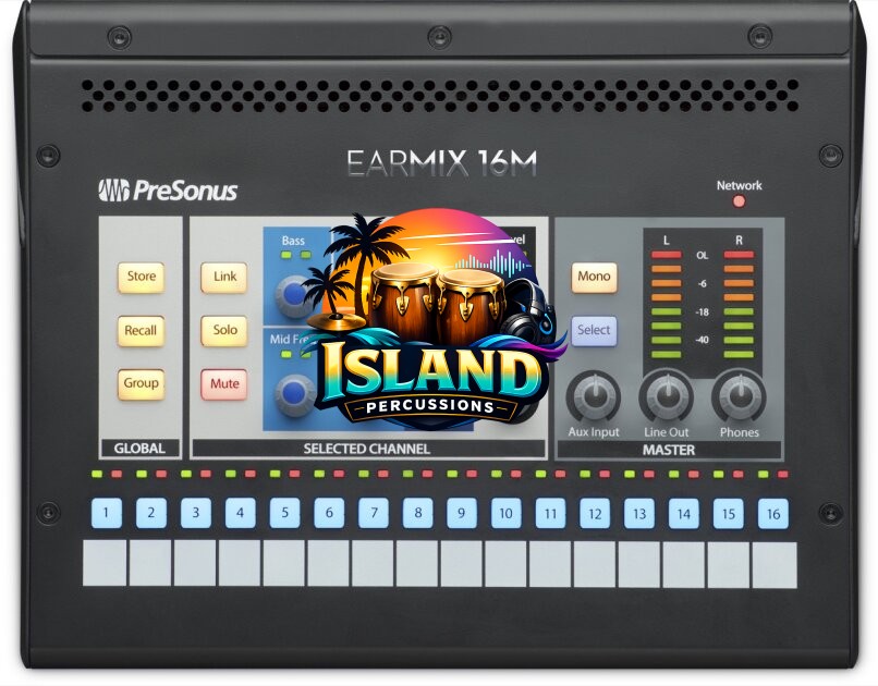 PreSonus EarMix 16M 16x2 AVB Personal Mixer