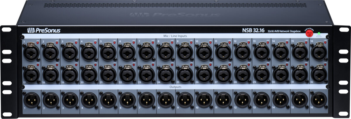 PreSonus NSB 32.16 32x16 AVB Networked Stagebox