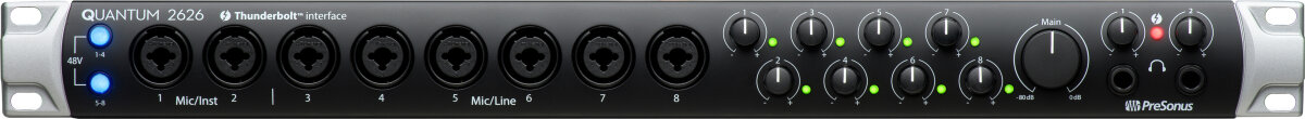PreSonus Quantum 2626 Thunderbolt 3 Audio Interface