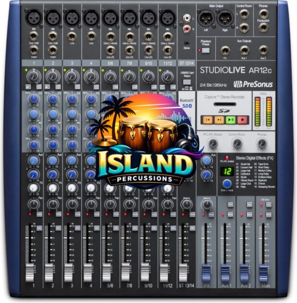 PreSonus StudioLive AR12c 14-Channel Mixer/USB-C Interface