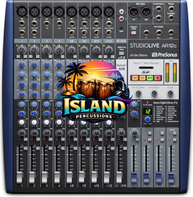 PreSonus StudioLive AR12c 14-Channel Mixer/USB-C Interface