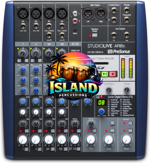PreSonus StudioLive AR8c 8-Channel Mixer/USB-C Interface
