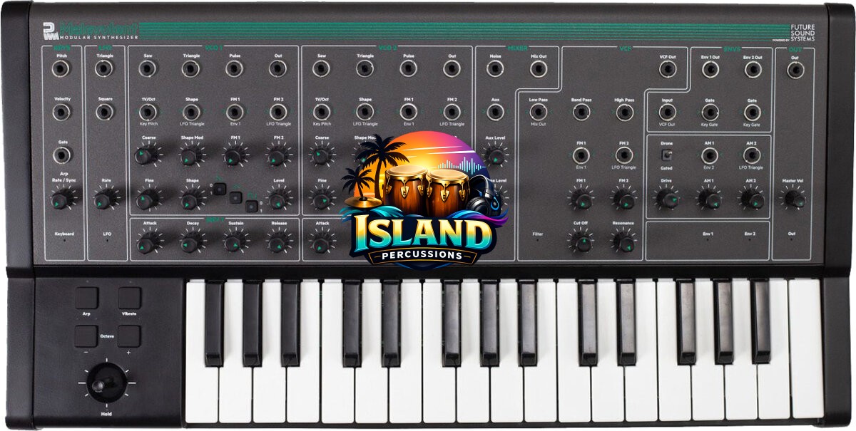 PWM Malevolent Analog Semi-Modular Keyboard Synthesizer