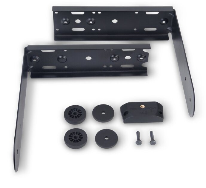 QSC K8.2 Powder Coated Steel Yoke Mount Kit