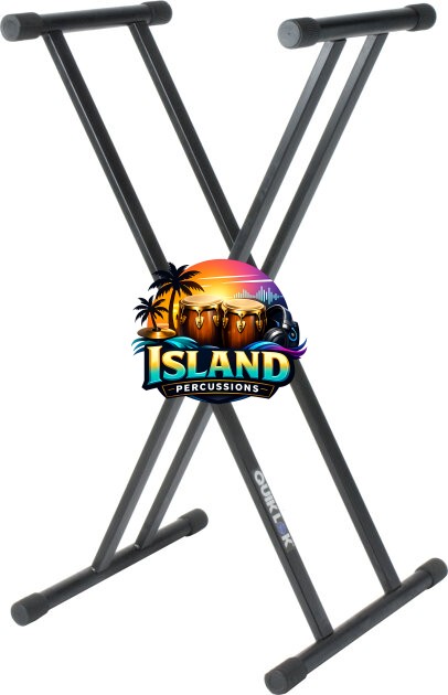Quik Lok T-20 Double-Braced 1-Tier X Keyboard Stand
