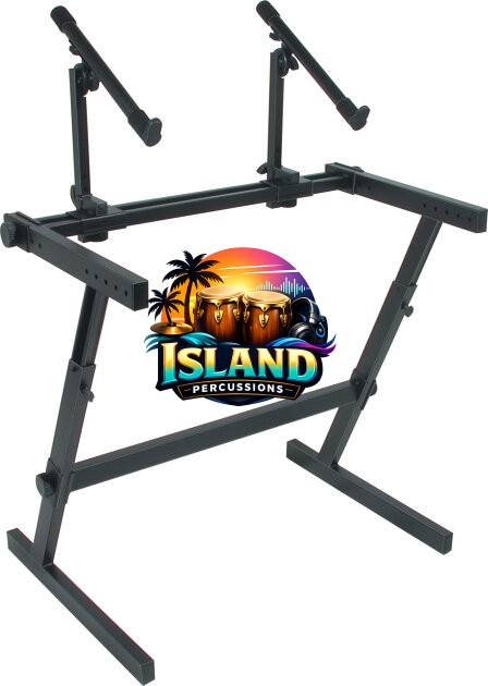 Quik Lok Z726 Double-Tier Z Keyboard Stand with Z716 Base Unit