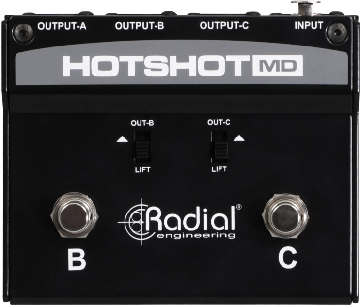 Radial HotShot MD Dynamic Microphone Switcher