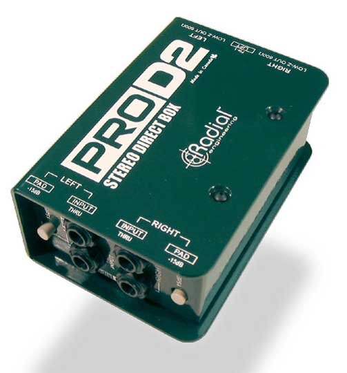 Radial Pro D2 Passive Stereo Direct Box