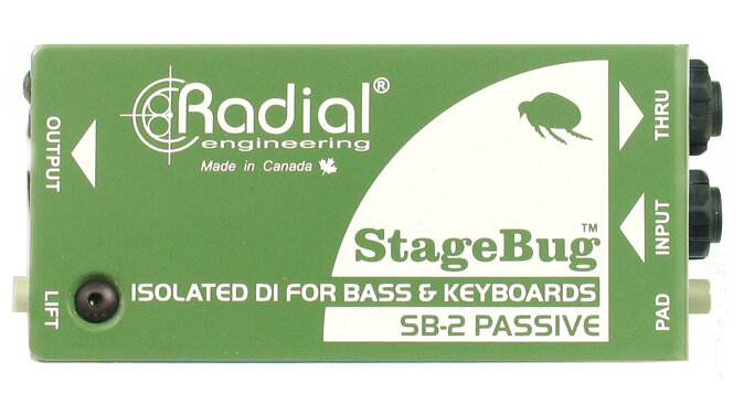 Radial StageBug SB-2 Passive Compact DI Direct Box
