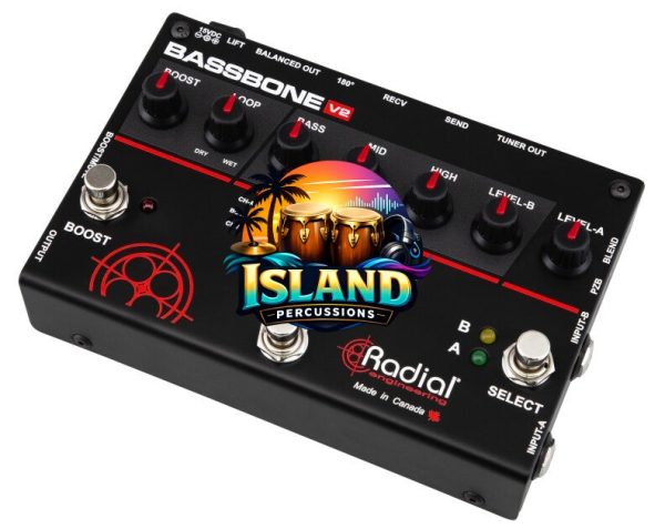 Radial Tonebone Bassbone V2 Bass Guitar Preamp Pedal