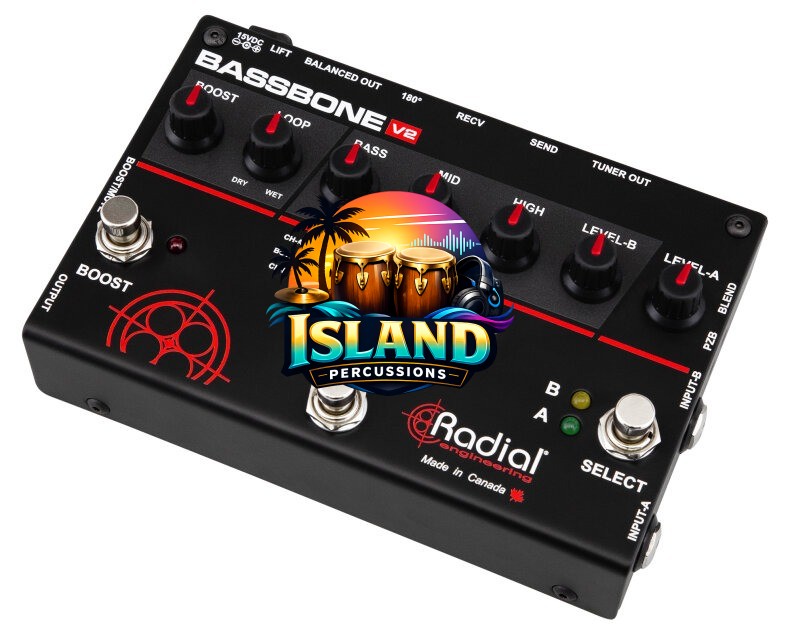 Radial Tonebone Bassbone V2 Bass Guitar Preamp Pedal
