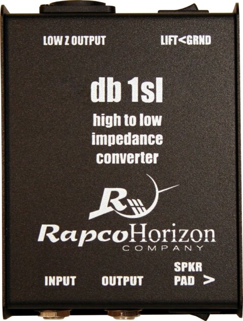 RapcoHorizon DB-1SL Speaker Level Direct Box