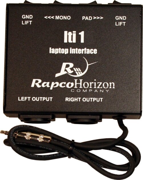 RapcoHorizon LTI-100 Laptop Interface Direct Box