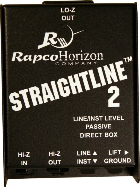 RapcoHorizon SL-2 Straightline Passive Direct Box