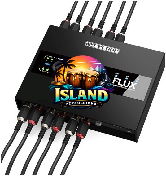 Reloop Flux 6x6 In/Out USB-C DVS Interface for Serato DJ Pro