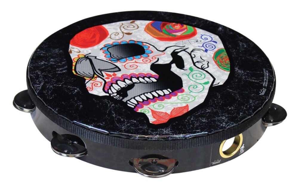 Remo Artbeat Artist Collection Jose Pasillas Tambourine