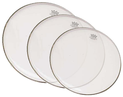 Remo Clear Ambassador Tom Drumhead Pack