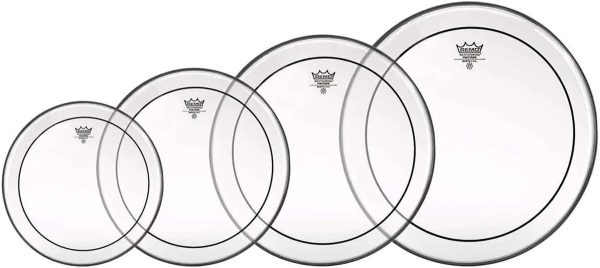Remo Clear Pinstripe Tom Drumhead Pack
