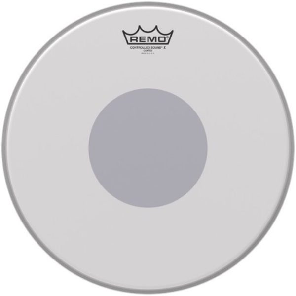 Remo Controlled Sound X Coated Drumhead with Reverse Black Dot