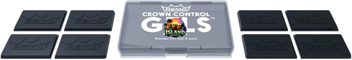 Remo Crown Control Dampening Gels