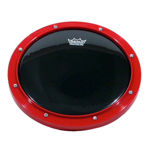 Remo Practice Pad with Ambassador Ebony Head