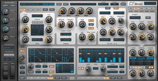 Reveal Sound Spire Software Synthesizer