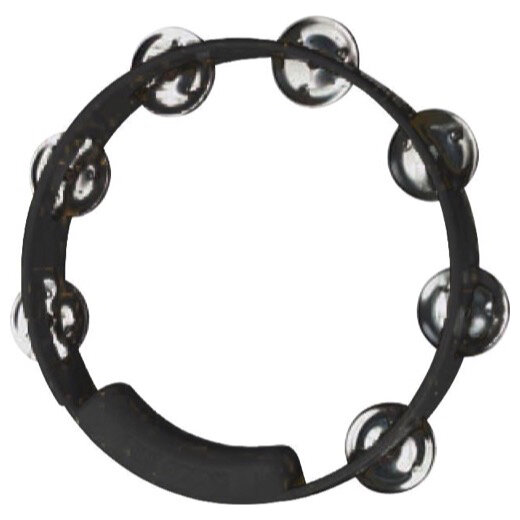 Rhythm Tech True Colors Tambourine (8 Inch, Single Row)