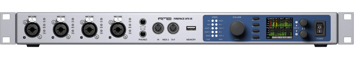 RME Fireface UFX III USB Audio Interface