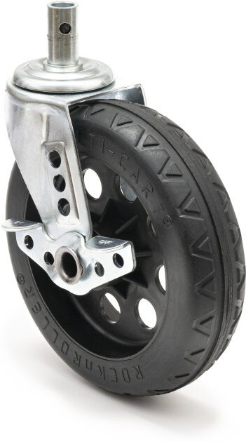 RocknRoller RCSTR8X2BK R-Trac Casters with Brake