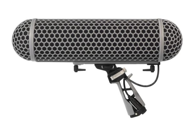 Rode Blimp Windshield with Rycote Lyre Suspension System