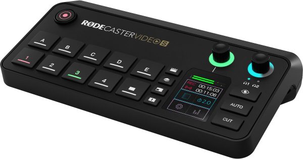 Rode RODECaster Video S All-In-One Production Console for Audio and Video