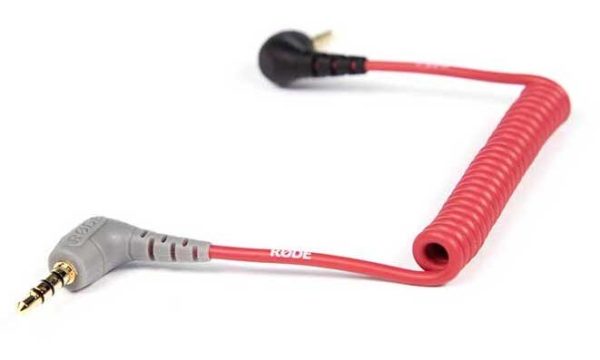 Rode SC7 3.5mm TRS to TRRS Patch Cable for VideoMic GO and VideoMicro
