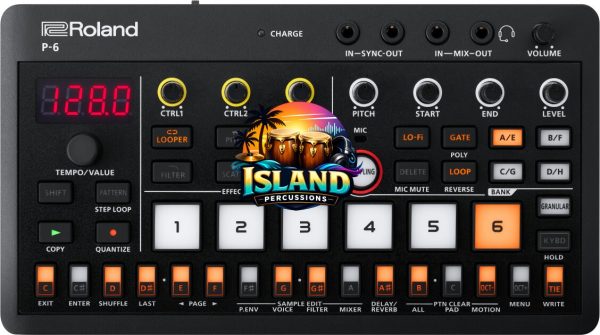 Roland AIRA Compact P-6 Desktop Creative Sampler