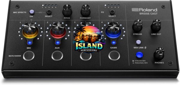 Roland Bridge Cast Dual-Bus Gaming Audio Mixer