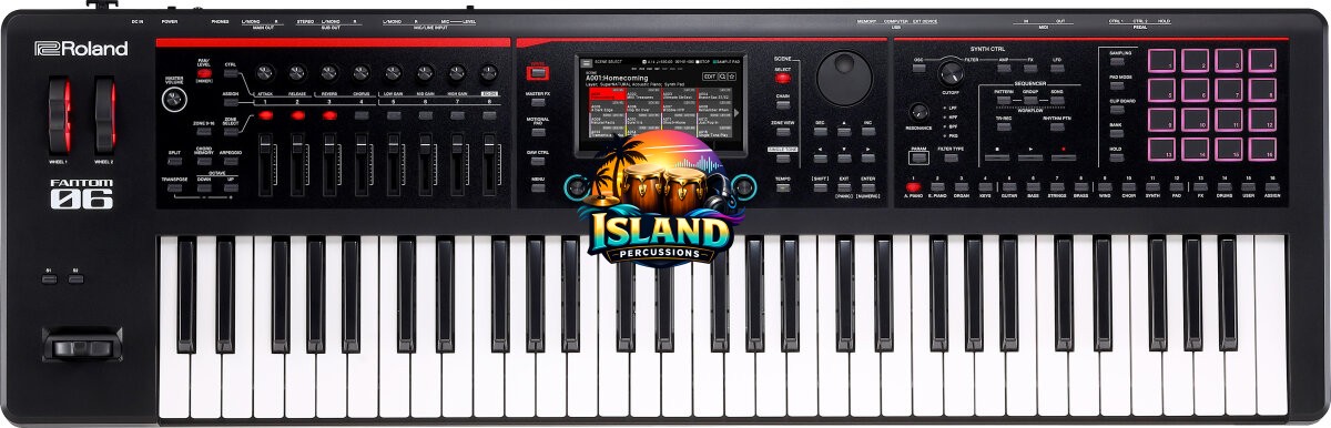 Roland FANTOM-06 Synthesizer Workstation Keyboard