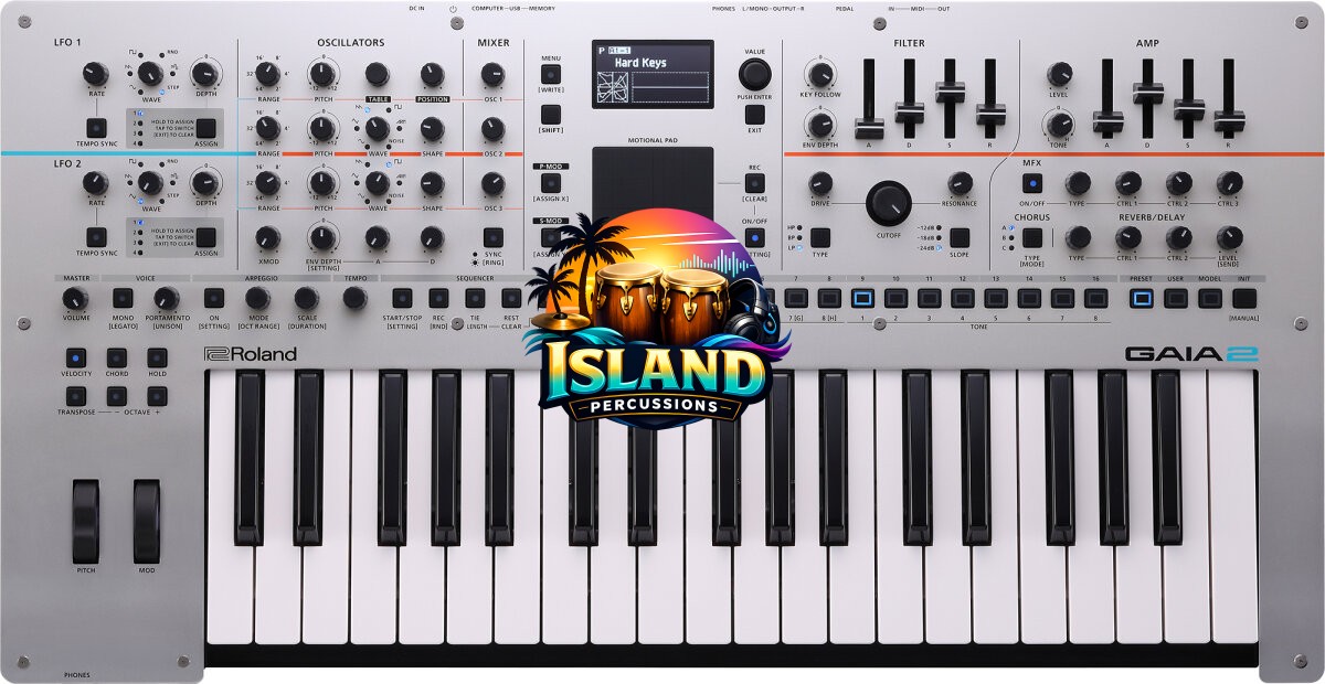 Roland GAIA 2 Synthesizer Keyboard