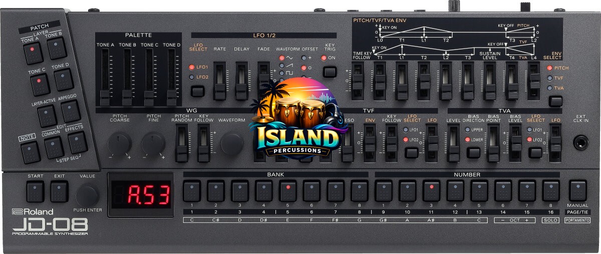 Roland JD-08 Boutique Desktop Synthesizer Module