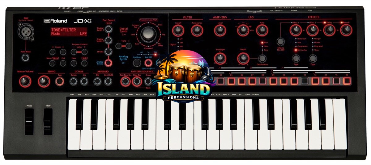 Roland JD-Xi Analog/Digital Crossover Synthesizer, 37-Key
