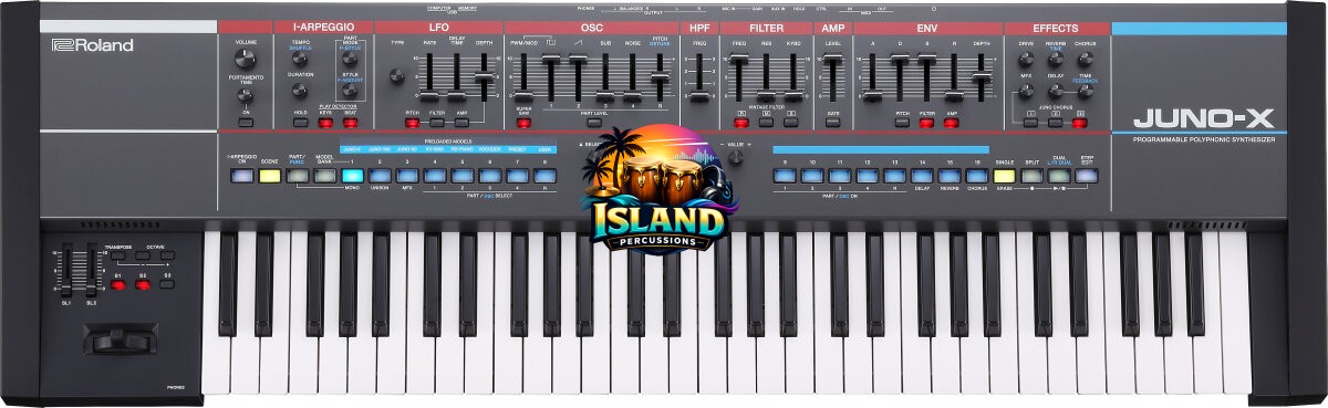 Roland JUNO-X Synthesizer, 61-Key