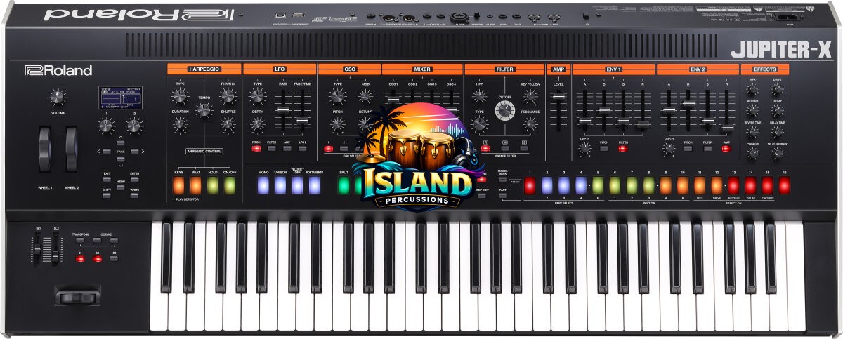 Roland Jupiter-X Keyboard Synthesizer, 61-Key