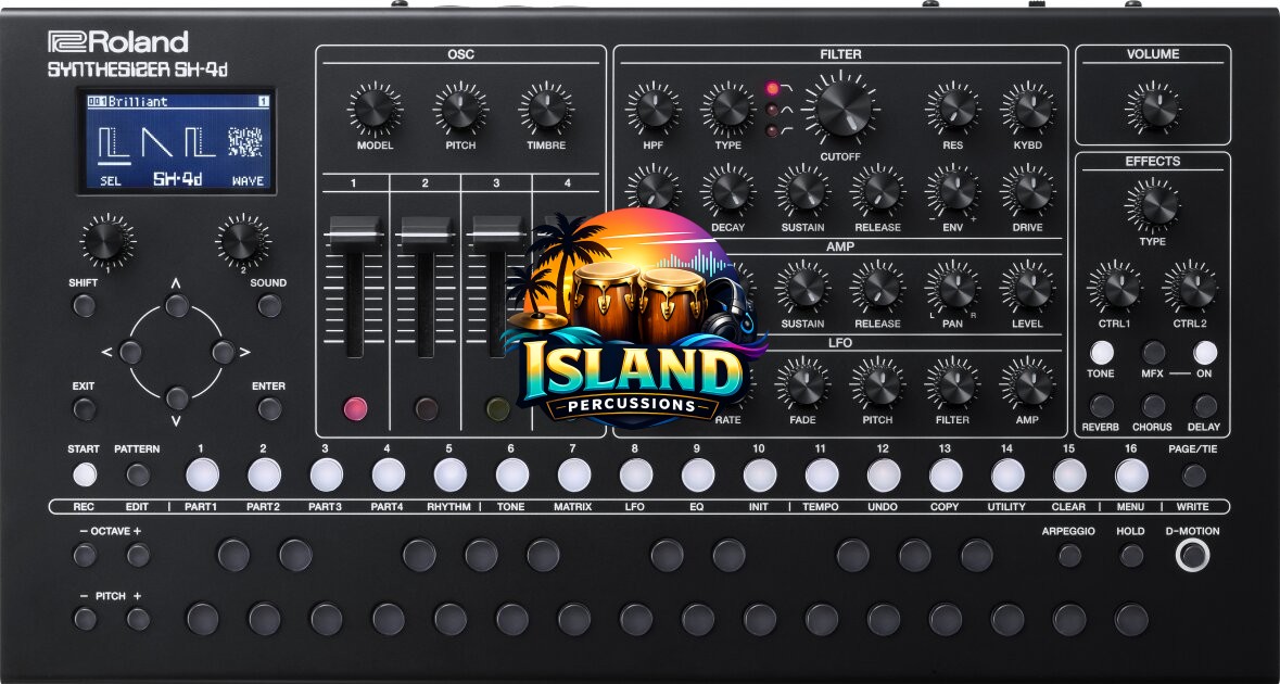 Roland SH-4d Tabletop Synthesizer