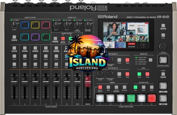 Roland VR-6HD Direct Streaming Audio/Video Mixer