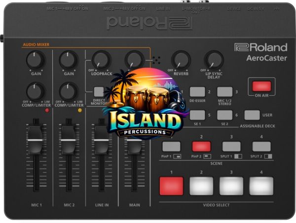 Roland VRC-01 AeroCaster Audio Interface and Video Control Surface