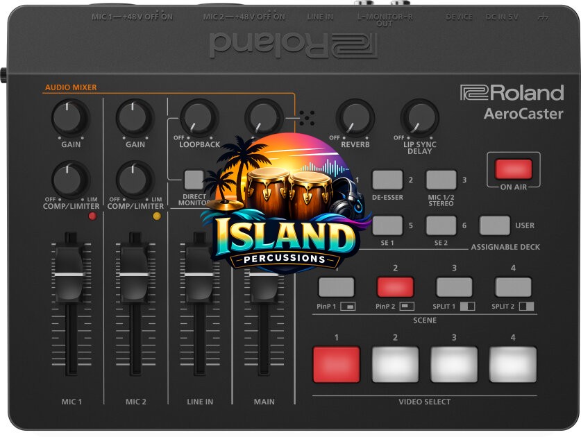 Roland VRC-01 AeroCaster Audio Interface and Video Control Surface